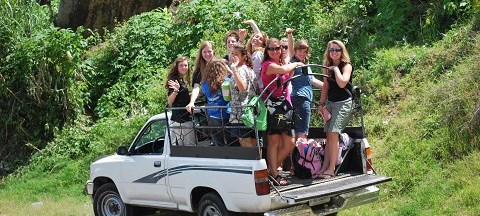 Costa Rica Pick up truck