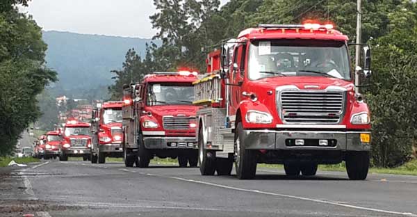 New Fire Trucks Costa Rica