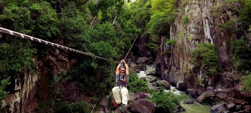 rio perdidio zip line