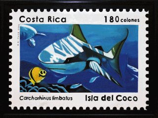 Costa Rica mail stamp