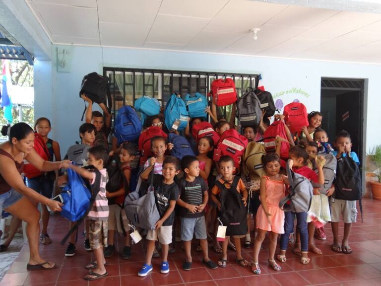 Playa Hermosa School Back Pack Program 2017
