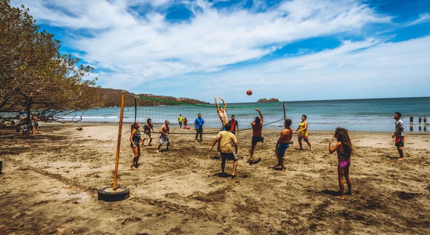 Living in Costa Rica includes beach volleyball 91