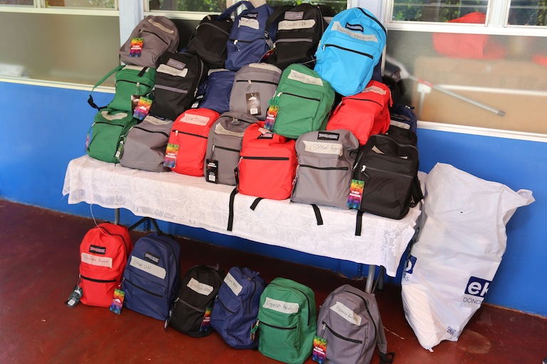 Playa Hermosa School Backpack Program 2017