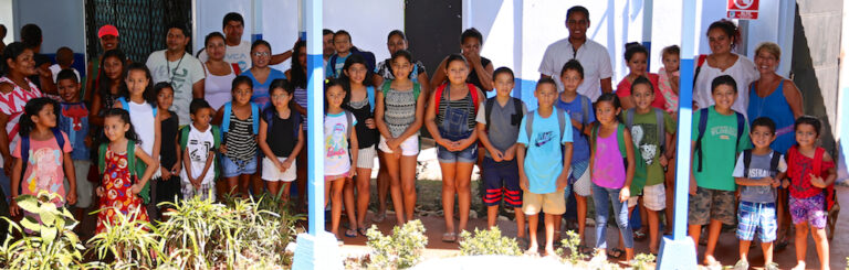 Playa Hermosa School Back Pack Program 2018