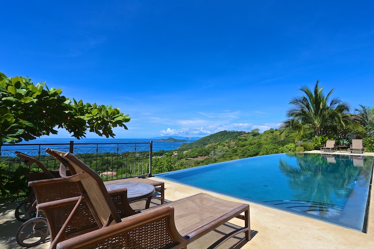 moving to Costa Rica to an oceanview home with a pool