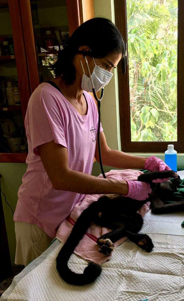 wildlife veterinarian Irena Villalobos