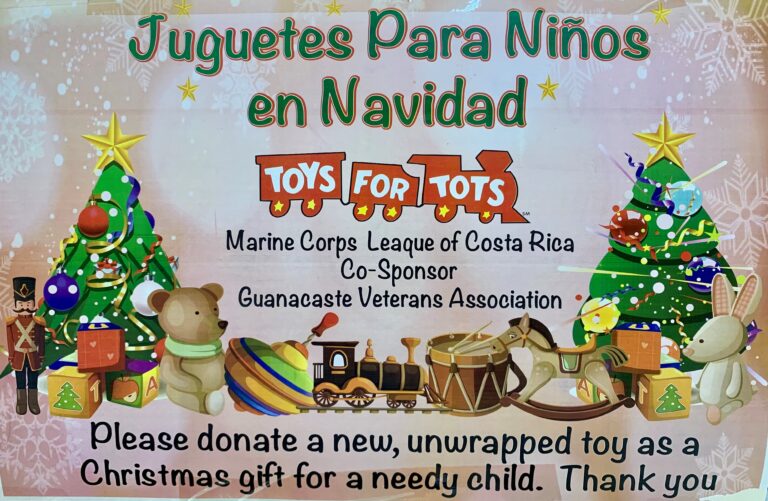 Toys For Tots in Costa Rica